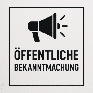 Einladung zur Gemeinderatssitzung am 05.08.2025